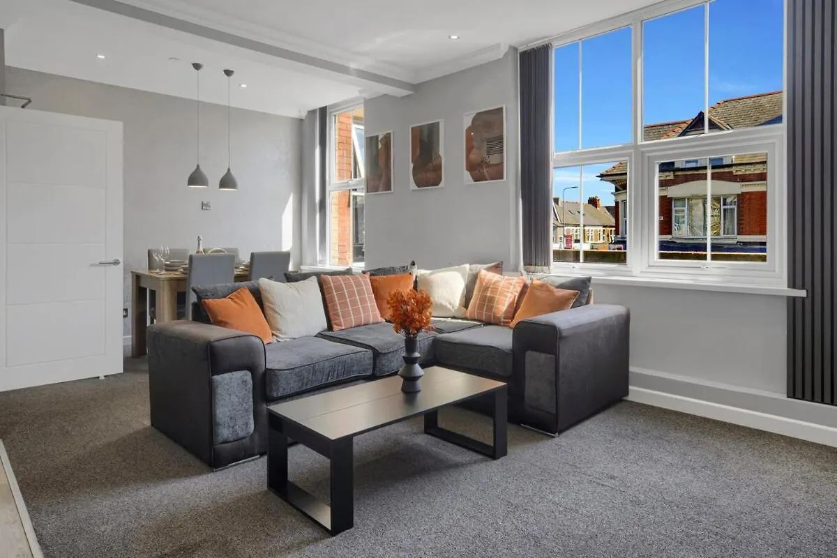 דירה Spacious - Cardiff Central - Fast Wifi - Netflix